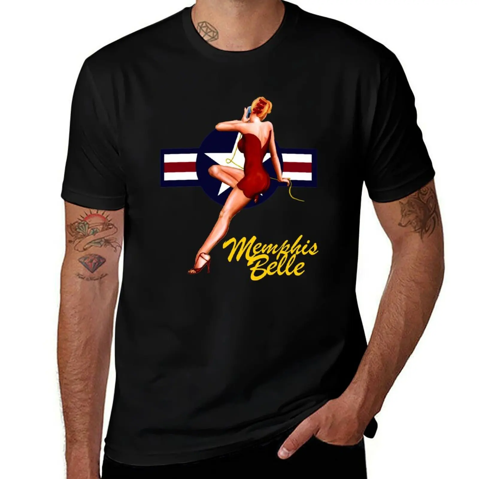 

The Memphis Belle T-Shirt Outdoor Sports Lightweight Tee