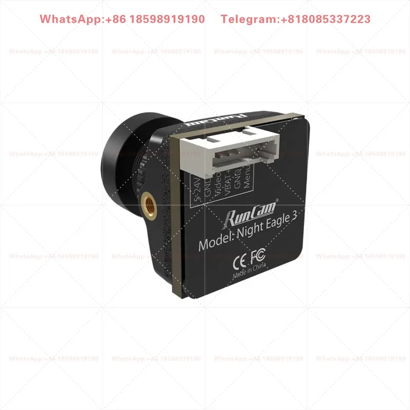 RunCam Night Eagle 3 Micro FPV Night Camera 1500TVL with OSD Support for Night Vision FPV Drone Accessory RC Parts & Accs