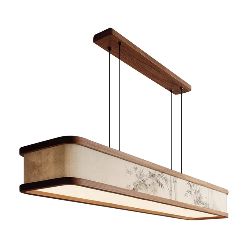 

Song Dynasty Aesthetics Oriental Song Yun Zen Rectangle Minimalist Super Long Tea Room Light