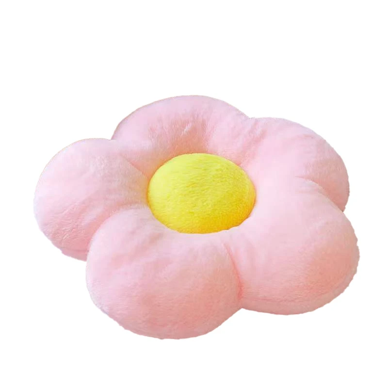 Flower Pillows -Lovely Sun Flower Pillow Daisy Shaped Cushions For Home And Office Decor