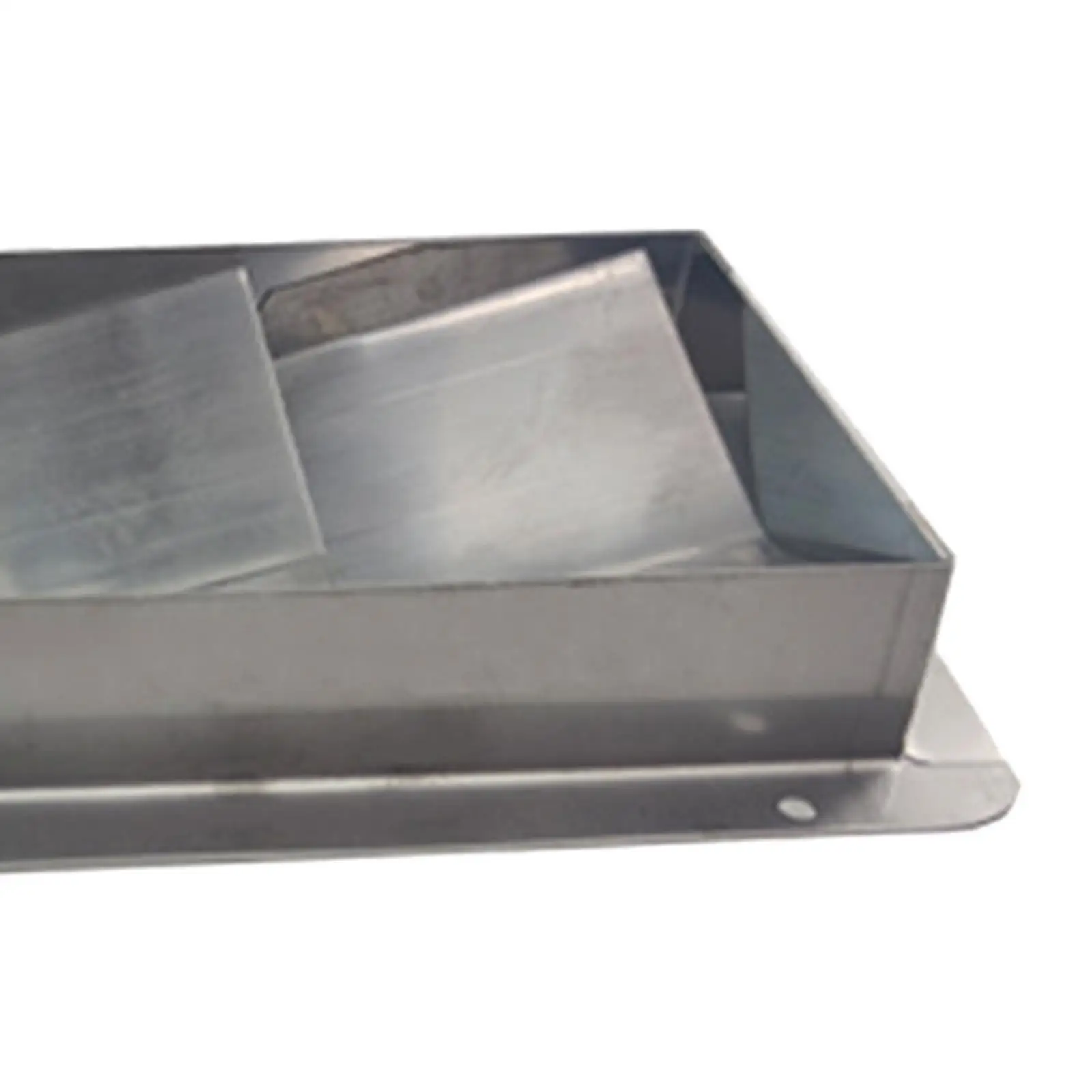 Stainless Steel Louvered Vent Rust Proof Flush Mount Vent Cover Ventilation Cover for Marines Boats Kayaks Yachts Ships