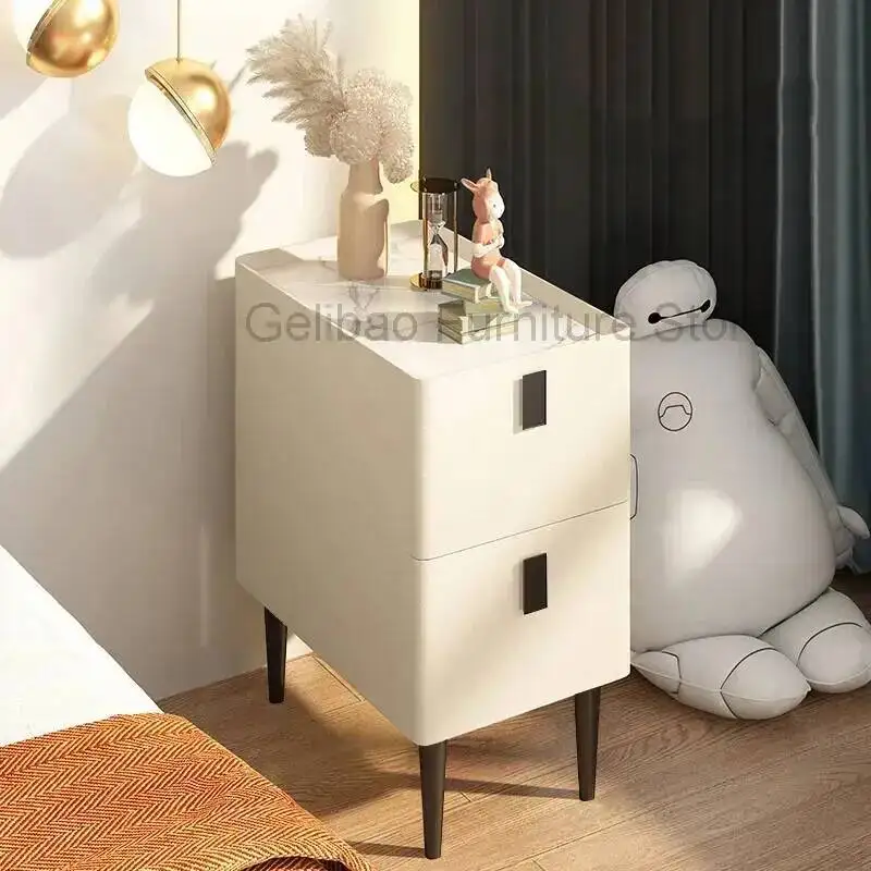 Mesa auxiliar de cabecera para dormitorio, librero colgante de diseño compacto para sala de estar, mesas auxiliares, criado muerto, mueble de almacenamiento