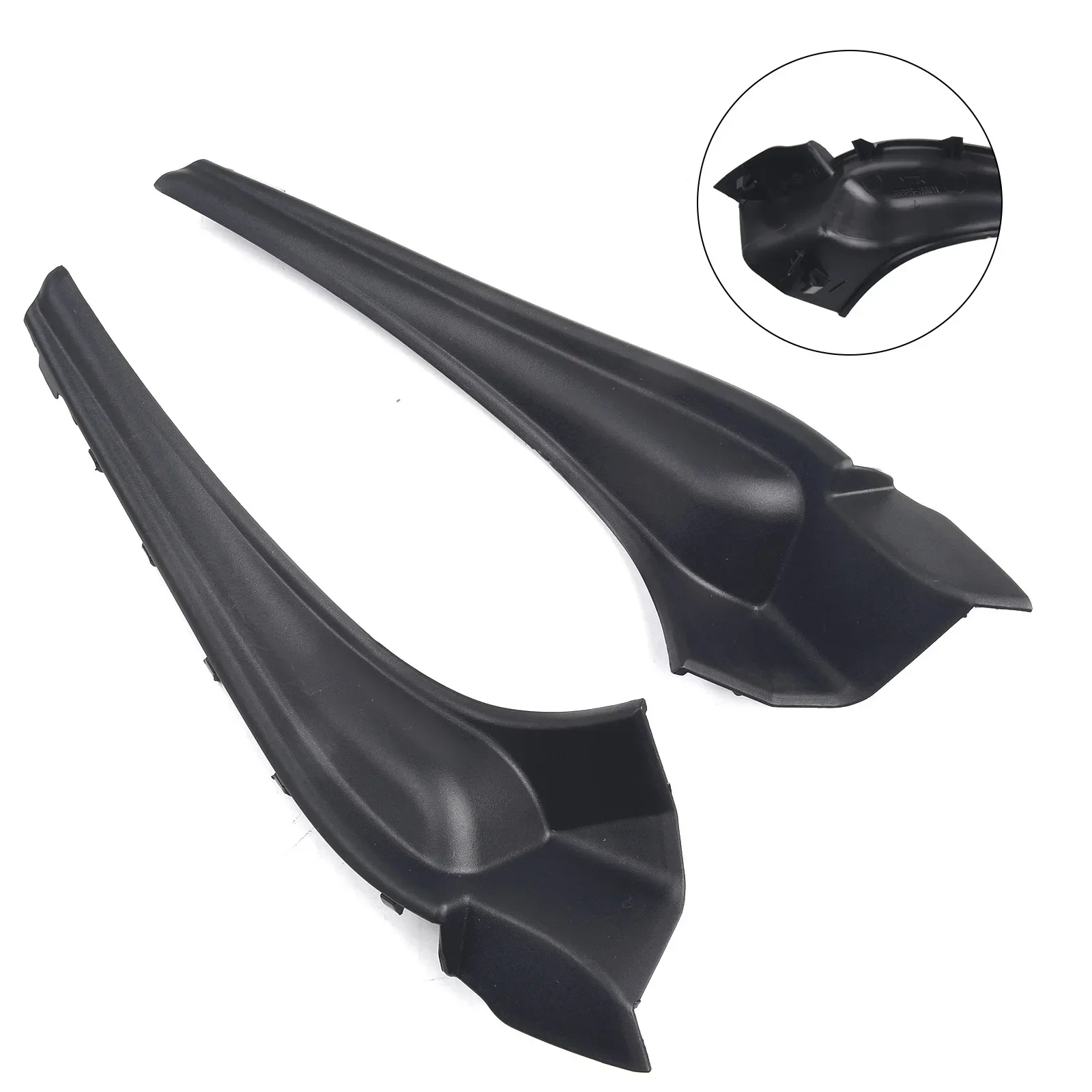 High Quality Front Windshield Wiper Cowl Cover Easy Installation Plastic Replacement 66894-3AN0A Black Car Accessories