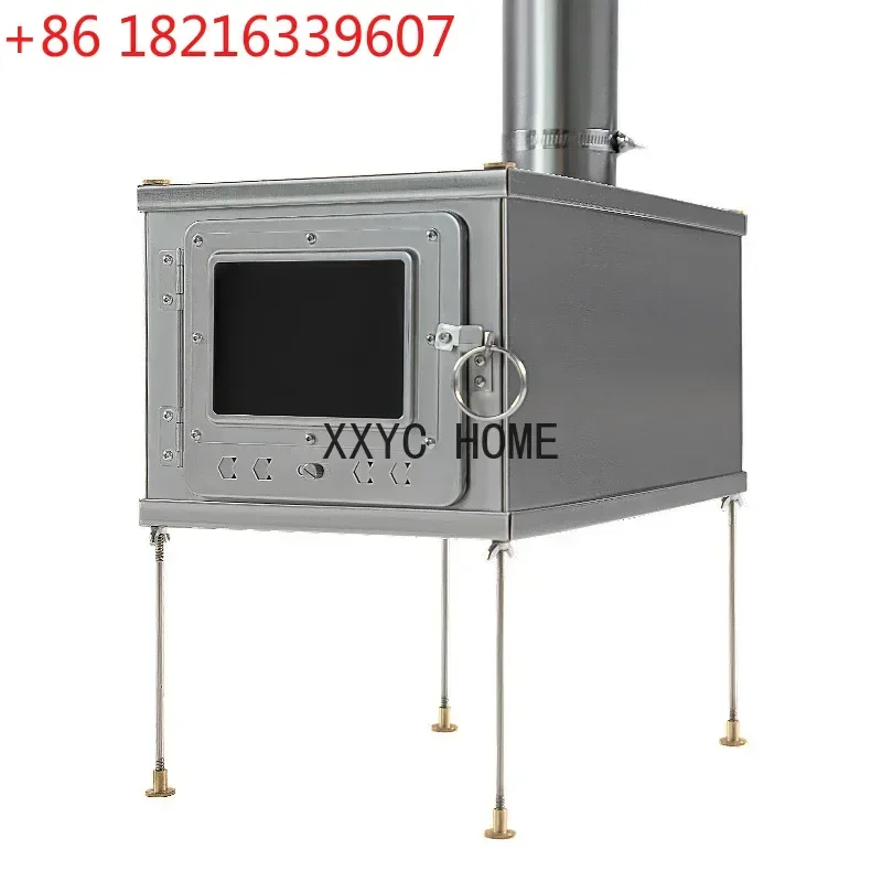 Outdoor Camping Firewood Stove Folding Wood Stove Portable Lightweight Portable Plug-In Stove Picnic