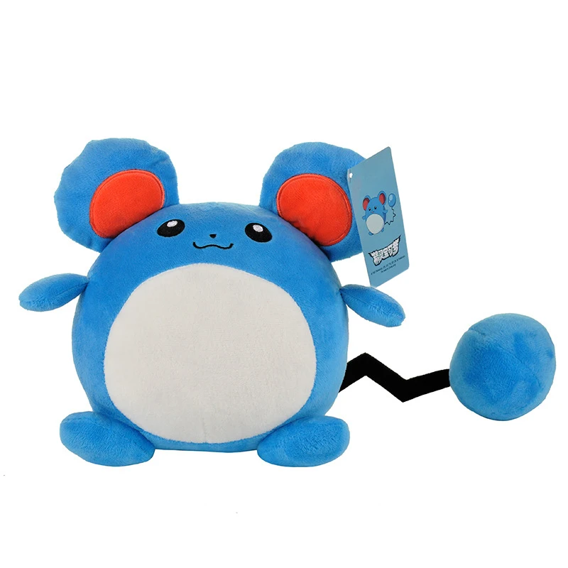 Pokemon Marill Plush Kawaii  Azumarill Azurill Stuffed Doll Soft Cuddly Toys Kawaii Anime Toys Hobbies Collection Gifts for Kid