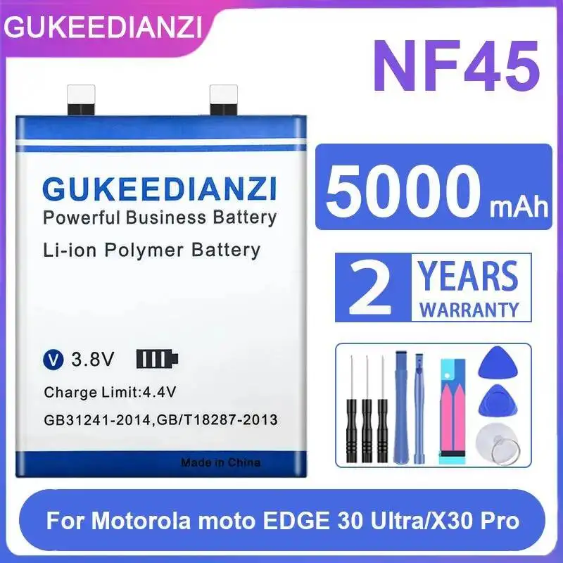 

Для Motorola Moto Edge 30 Ultra X30 Pro NF45 аккумулятор мобильного телефона стабильный 5000 мАч