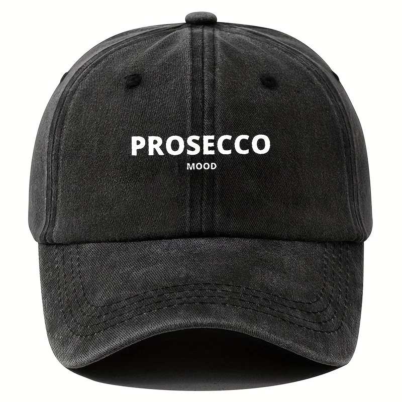 

"Prosecco Mood" Baseball Cap | Vintage Dad Trucker Hat, Curved Brim for Men & Women