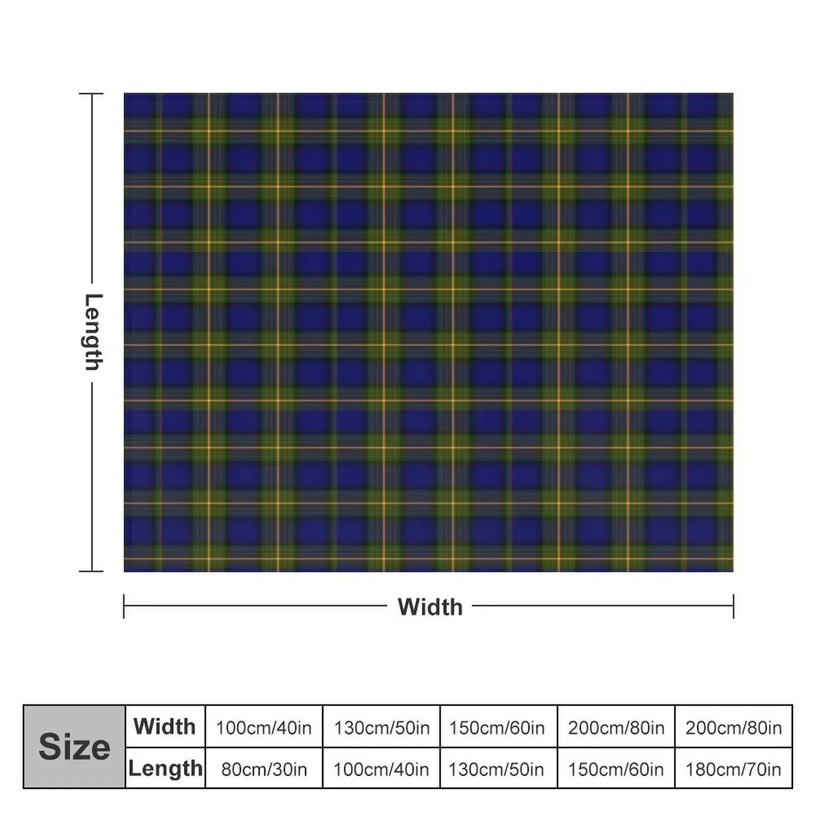 Clan Moore Tartan Throw Blanket Nap Extra Large Throw Blankets