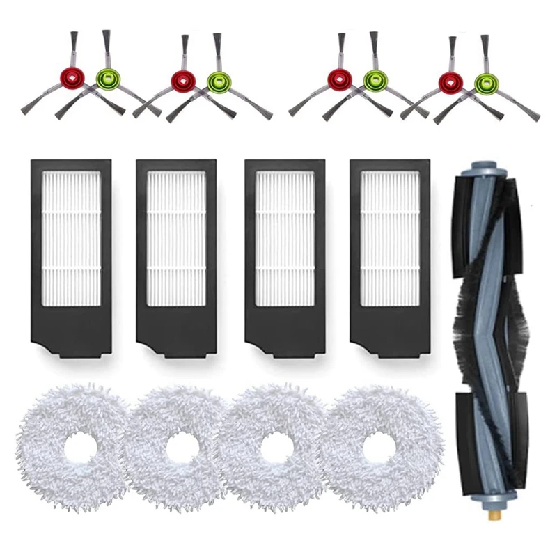 AD-sostituzione spazzola principale spazzola laterale filtro Hepa compatibile per Ecovacs X1omni/X1turbo accessori per aspirapolvere