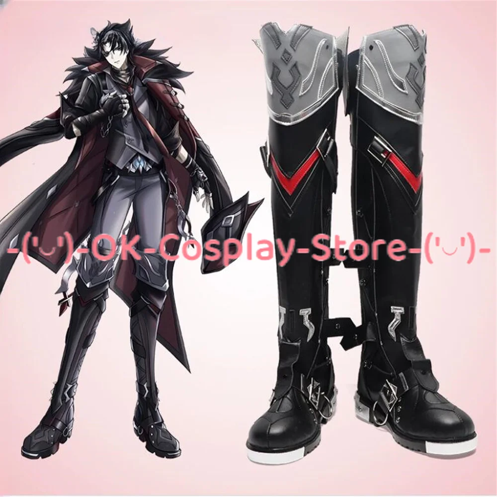 

Wriothesley Fontaine Genshin Impact Cosplay Shoes Boots Game Anime Halloween Christmas Custom Made