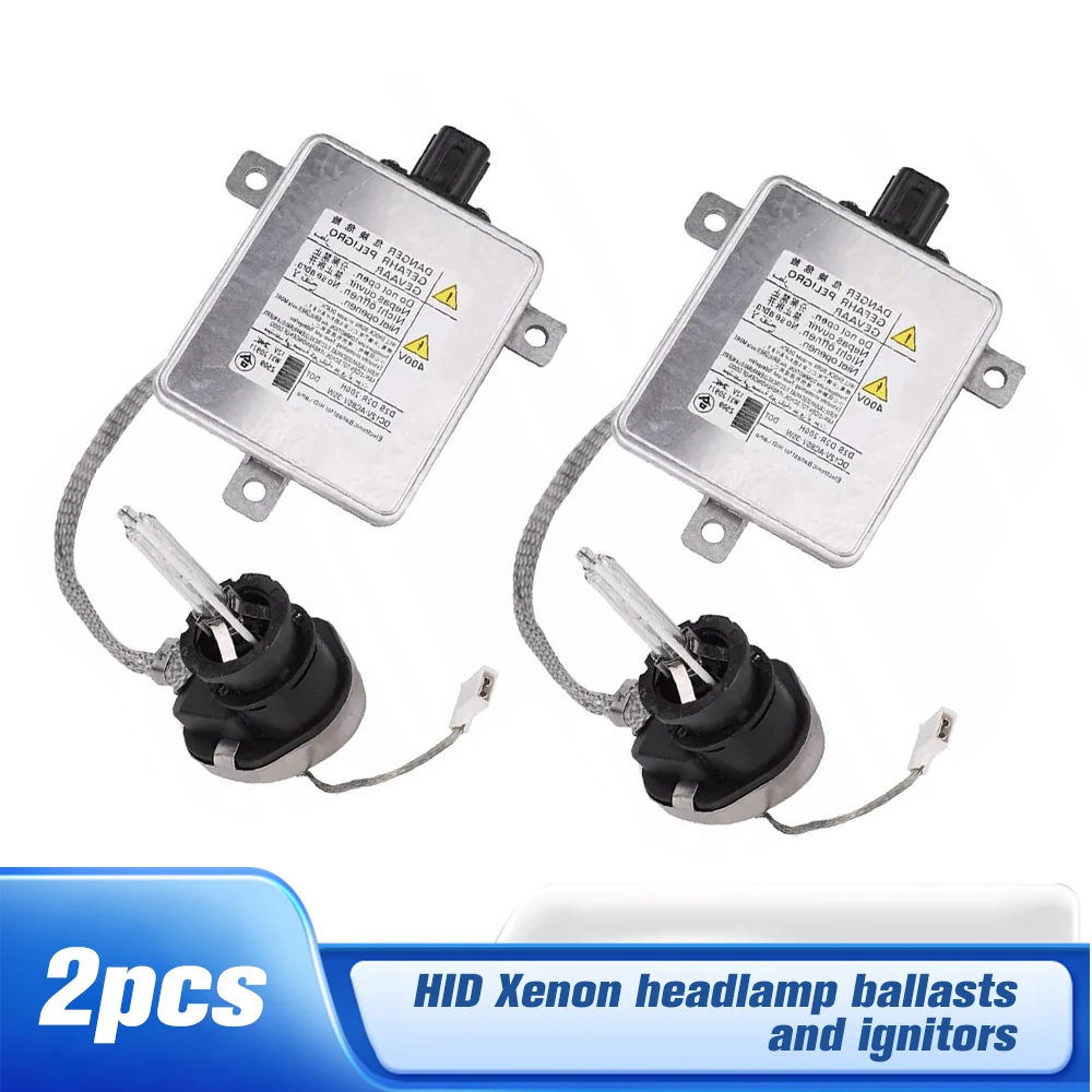 

2set HID Xenon Headlight High-Voltage Pack with Ballast Lgniter 6000K D2S HID Headlight Bulb For Acura ILX MDX RDX TL TSX ZDX