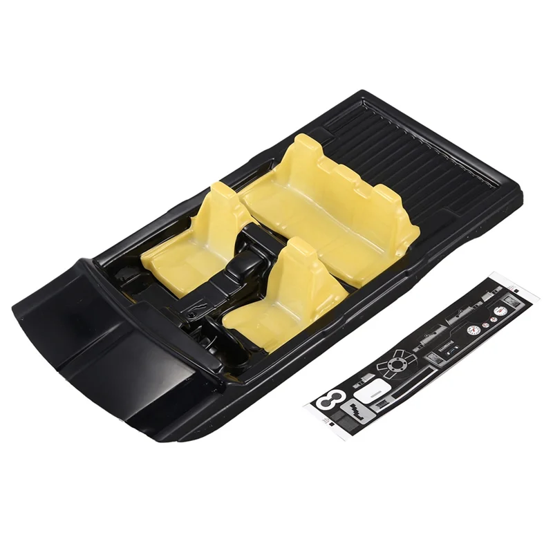 Decoración Interior de carrocería de coche teledirigido para coche trepador de control remoto Axial SCX10 II 1/10 90046 90047 actualización