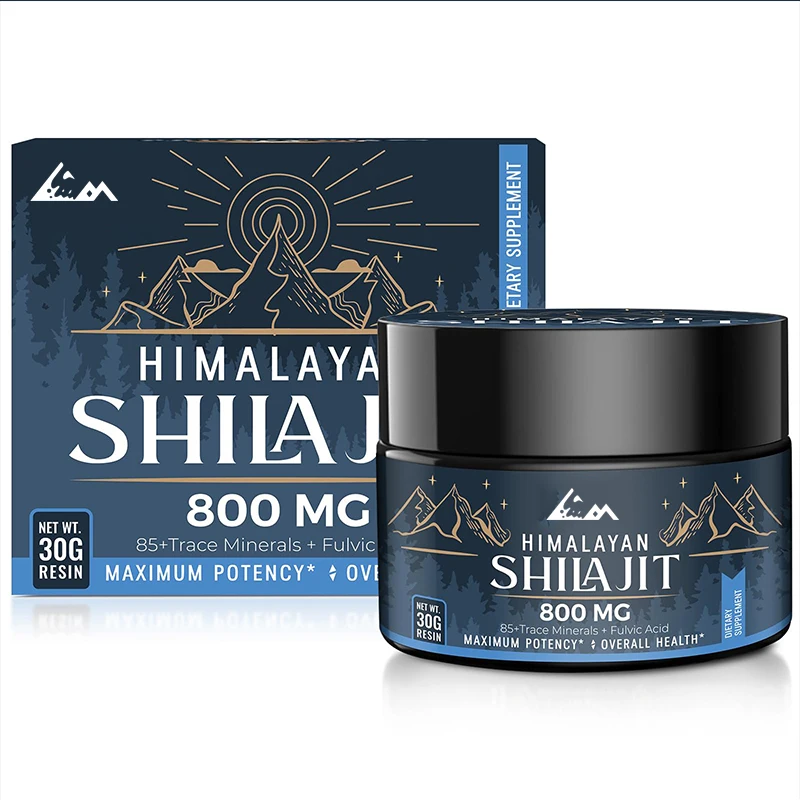 Pure Himalayan organic Shilajit resin - containing multiple trace minerals, energy, and immune support for both men and women