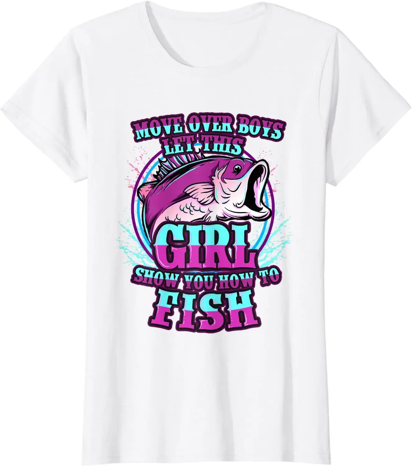 تحرك فوق الأولاد، دع هذه الفتاة تظهرك كيفية سمك تي شيرت عتيق تي شيرت ملابس الشارع كبيرة الحجم تي شيرت يومي للفصول الأربعة تي شيرت #2