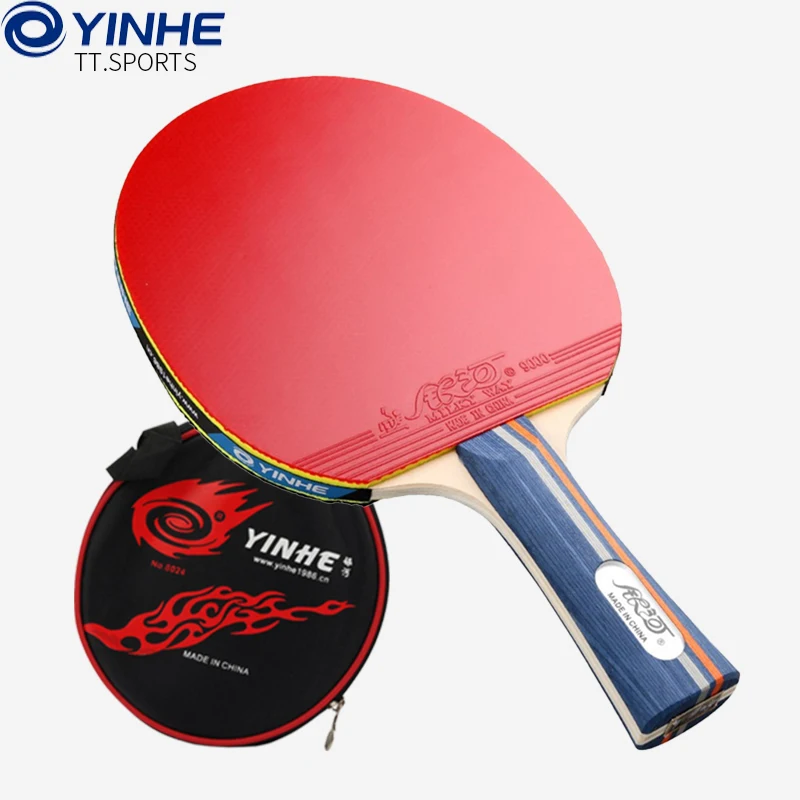 Yinhe 01b Ping Pong Bat Paddle 01D Racket Training Pimples In Rubber Original Galaxy Table Tennis Rackets