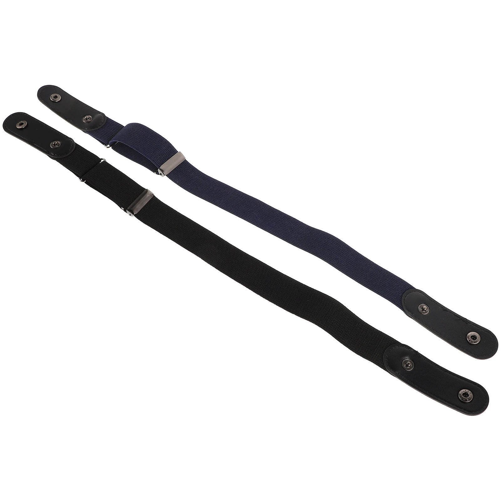 

2Pcs Comfortable Elastic Waist Belt No Buckle Adjustable Invisible Stretch Buckleless Belt for Jeans Pants Dress Belts for Women