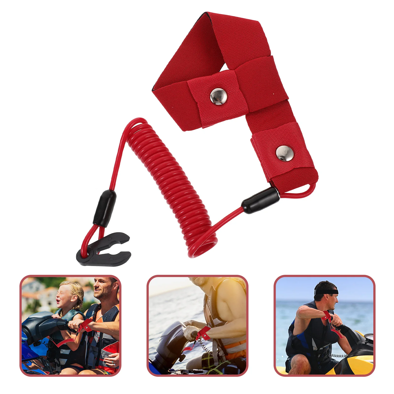 

Kill Switch Lanyard For Motorboat Safety Multifunctional Float Strap Sports Training Wrist Harness Swim Exercise Pool Water