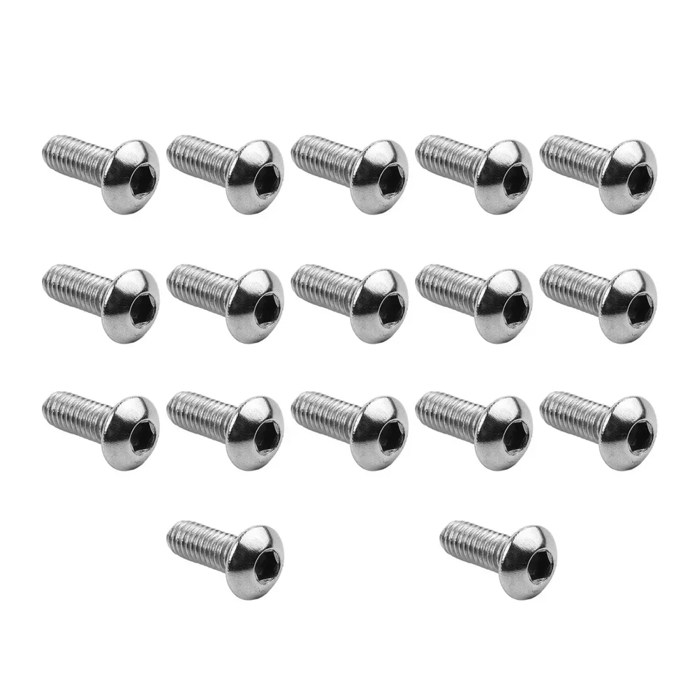 17Pcs Electric Scooter Steel Bolts For M365 Bottom Board Screws 3*8mm Durable Steel Repair Replace Bolt