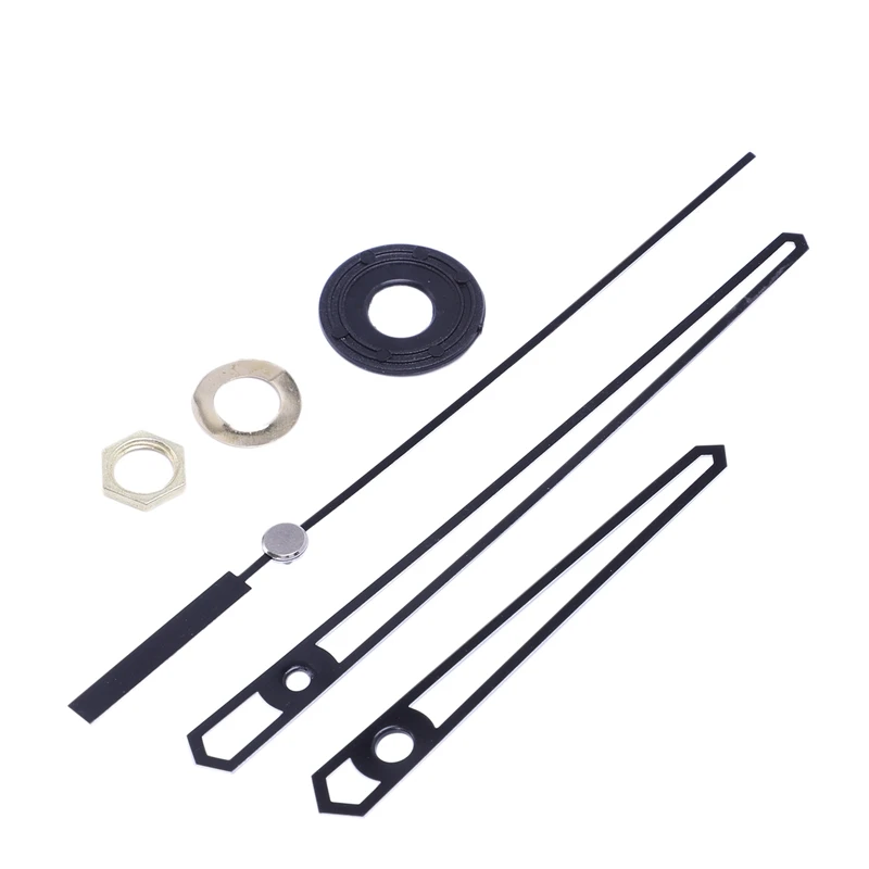 1 Set Replacement Wall Clock Repair Parts Pendulum Movement Mechanism Quartz Clock Motor With Hands & Fittings Kit(14.5X13x8.5Cm