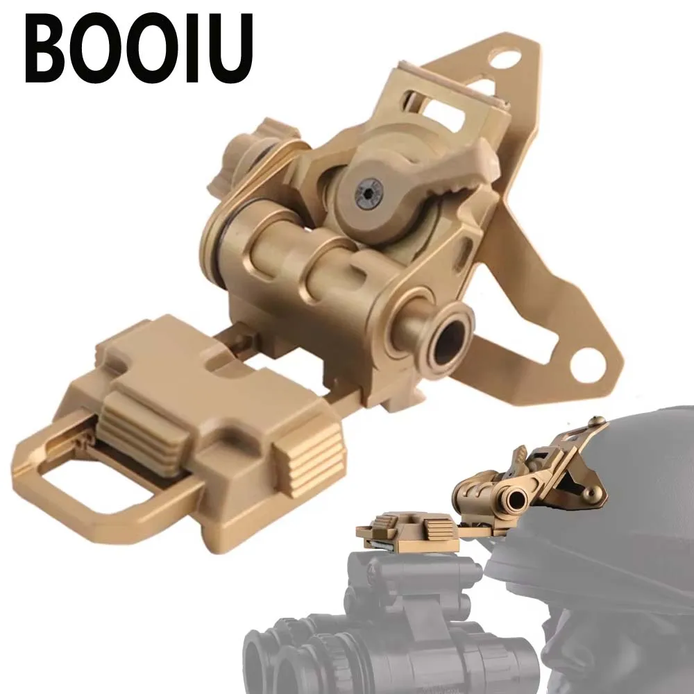 

BOOIU L4G69 NVG Night Vision Stand Outdoor Sports Tactical Helmet Stand PVS15PVS18GPNVG18 Folding Supporting Stand Helmet mounts