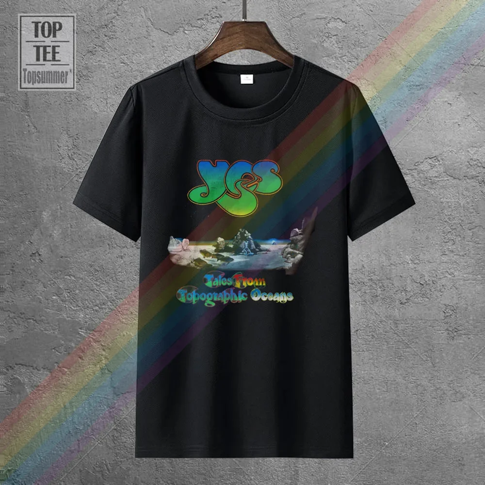 Yes Topographic Oceans T Shirt S M L Xl 2Xl New Official T Shirt Yes Band