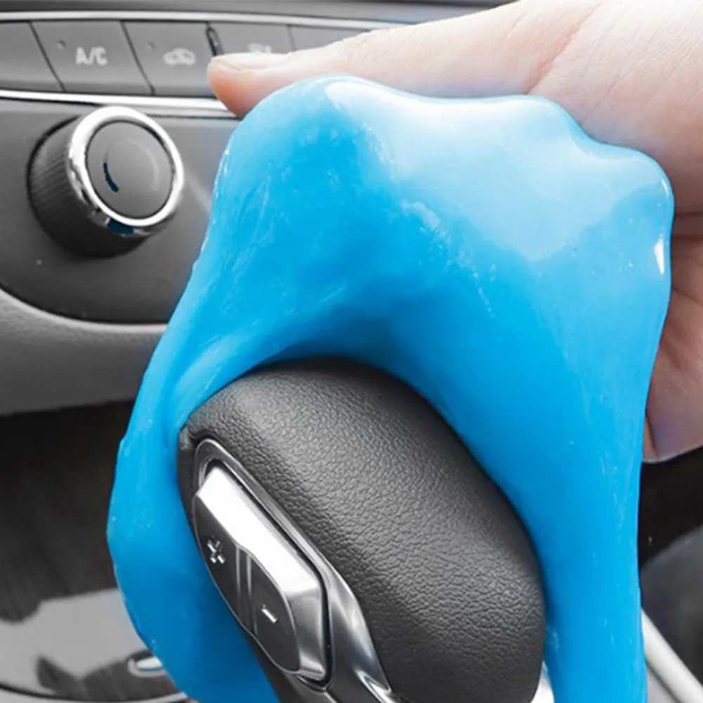 

70g Car Cleaning Gel Reusable Keyboard Cleaner Gel For Car Interior Clean Tool Air Vent Dust Removal Gel