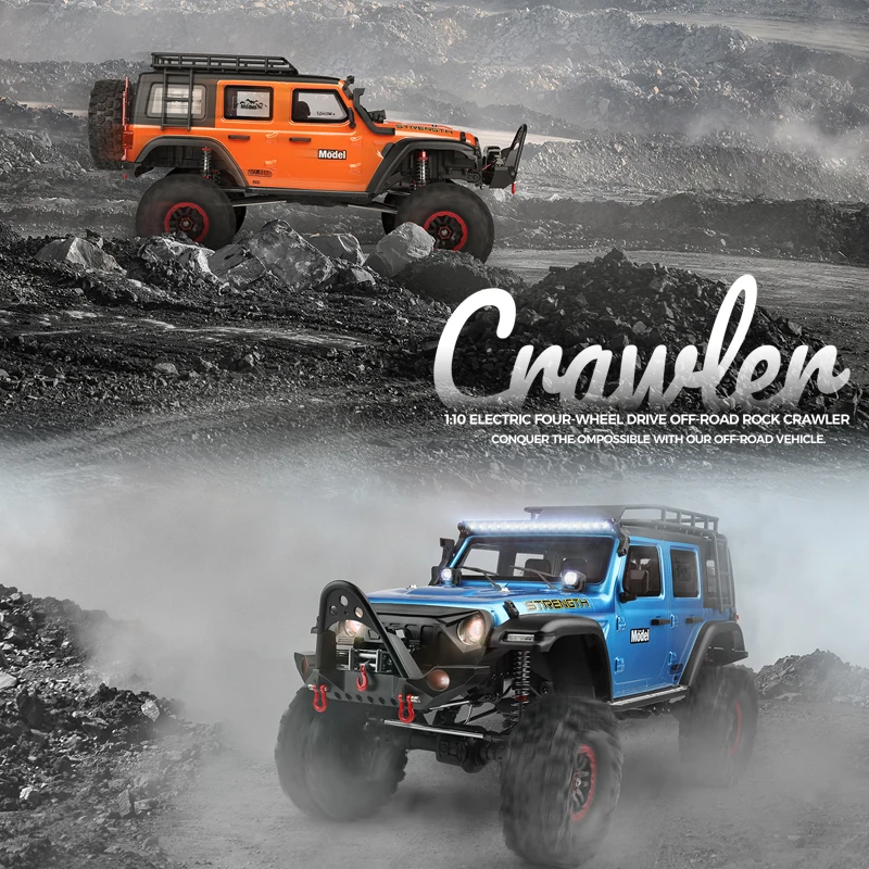 WLtoys 104010 1/10 Profesjonalny samochód RC 2.4G Off Road 4WD Samochody zdalnie sterowane ze światłem Duży elektryczny samochód wspinaczkowy dla dorosłych