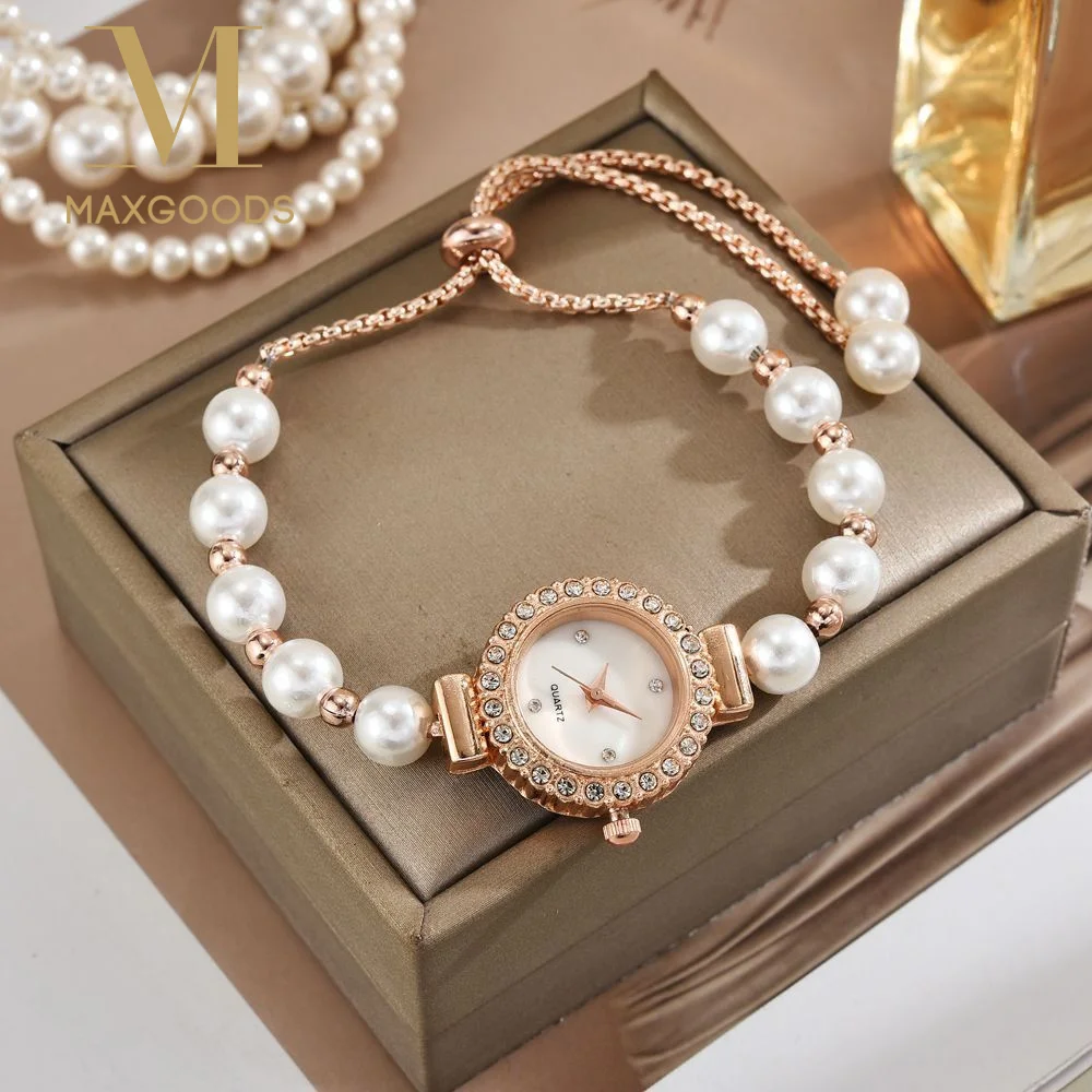 

Новые кварцевые часы с кристаллами, ремешок для часов с бриллиантами, регулируемый браслет, круглые часы, украшение для запястья, подарок