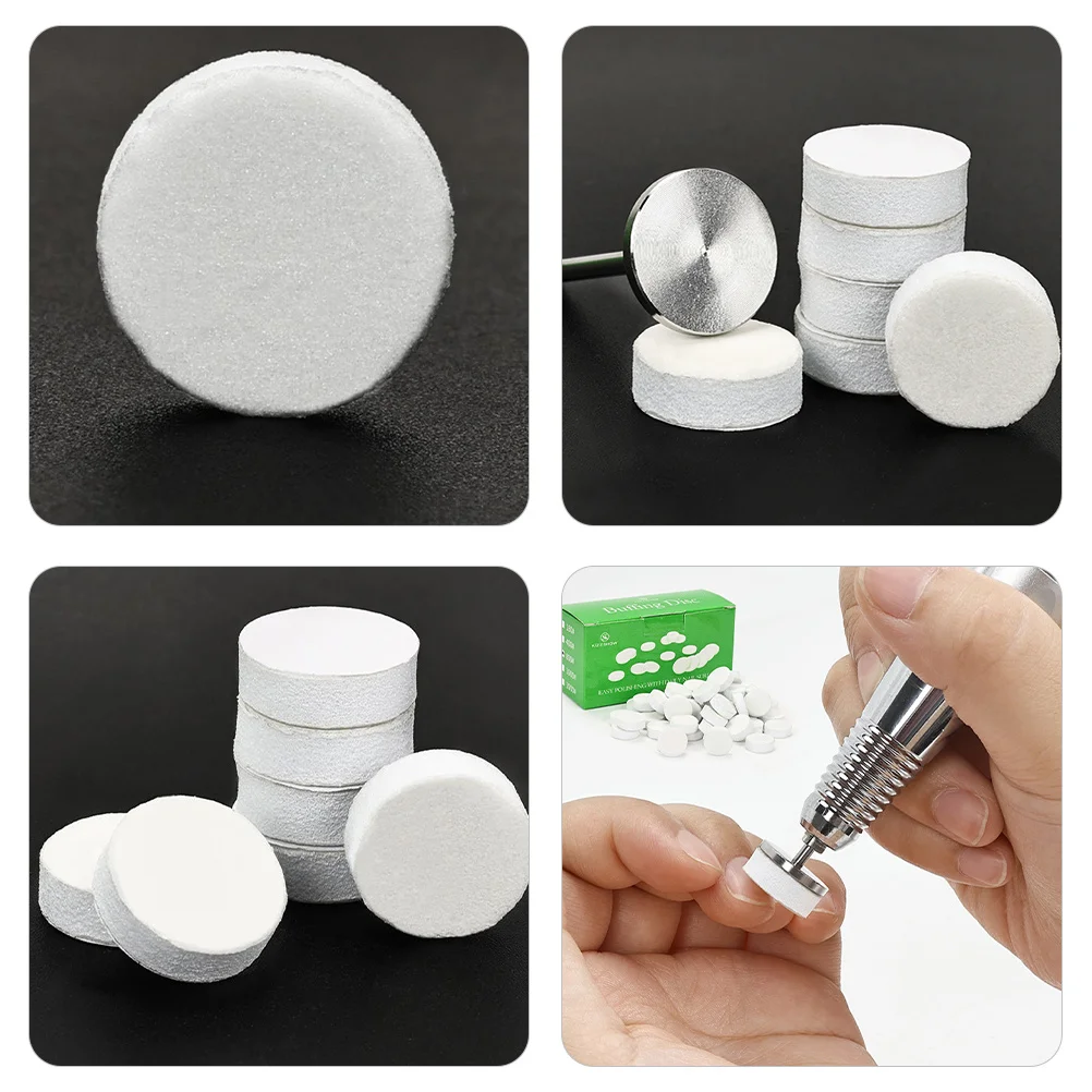 50 pz Lucidatura Grana Pad Dischi Abrasivi Per Unghie Per La Cura Della Cuticola Strumenti di Rettifica Elettrica Manicure Pedicure Accessori di Ricambio