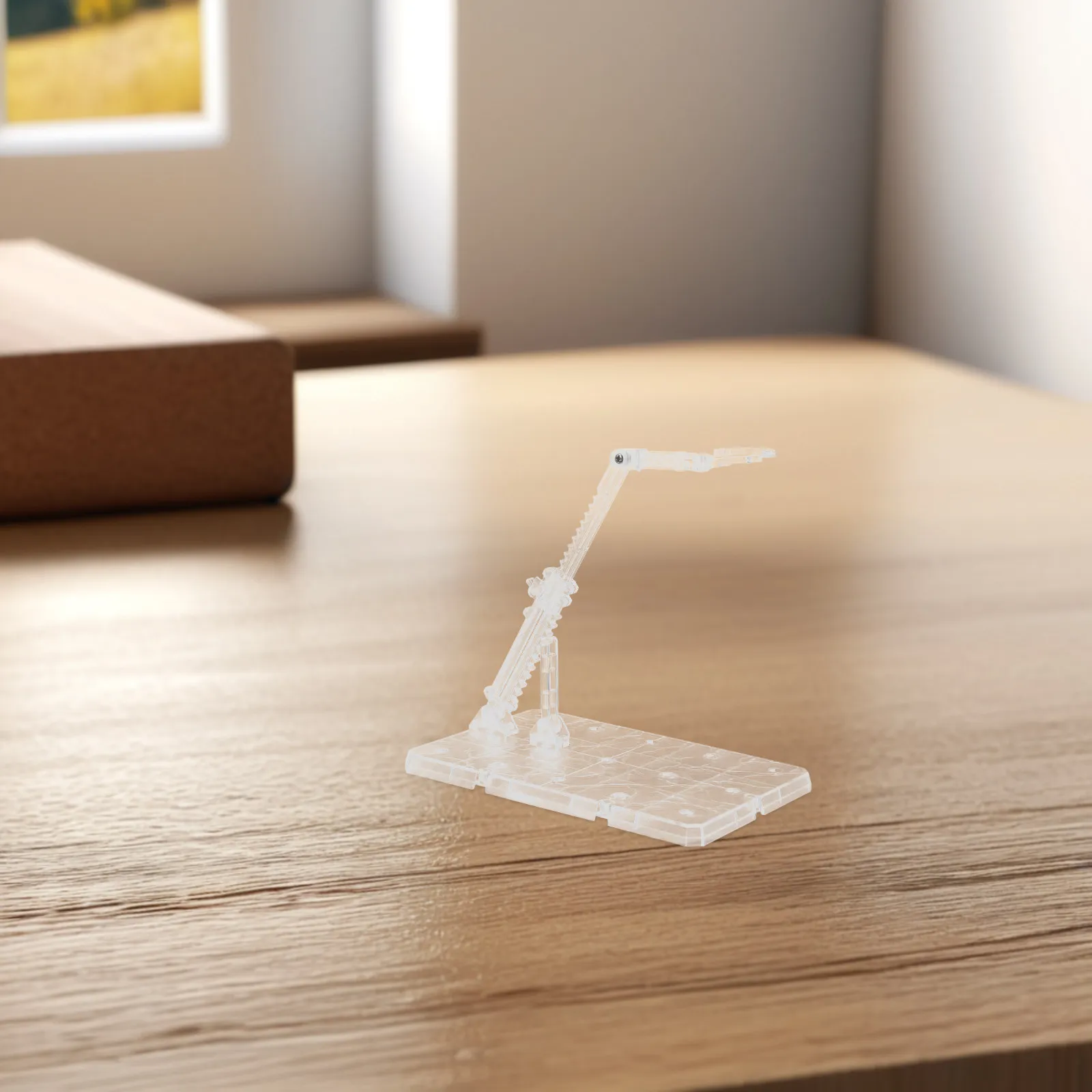 

Прозрачная подставка для фигурок: прочная опорная база, универсальный держатель для позирующих фигурок для динамичных сцен и