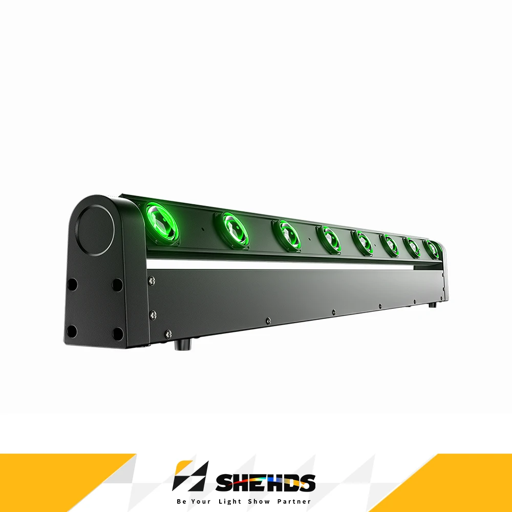 8x12w LED Moving Head RGBW Beam Stage Light Effect Professional For DJ Disco Wedding Party DMX512 Bar Lights