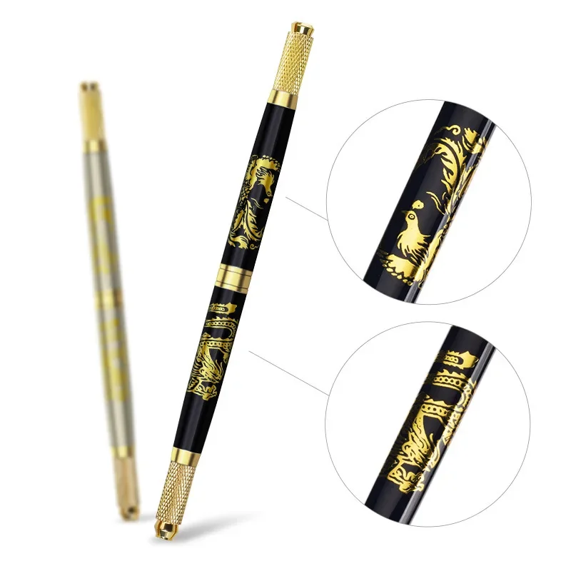 Tattoo Microblading Pen Manual Piercing Chinese style For Eyebrows Eyeliner Lips Body Art Semi Permanent Makeup Supplies