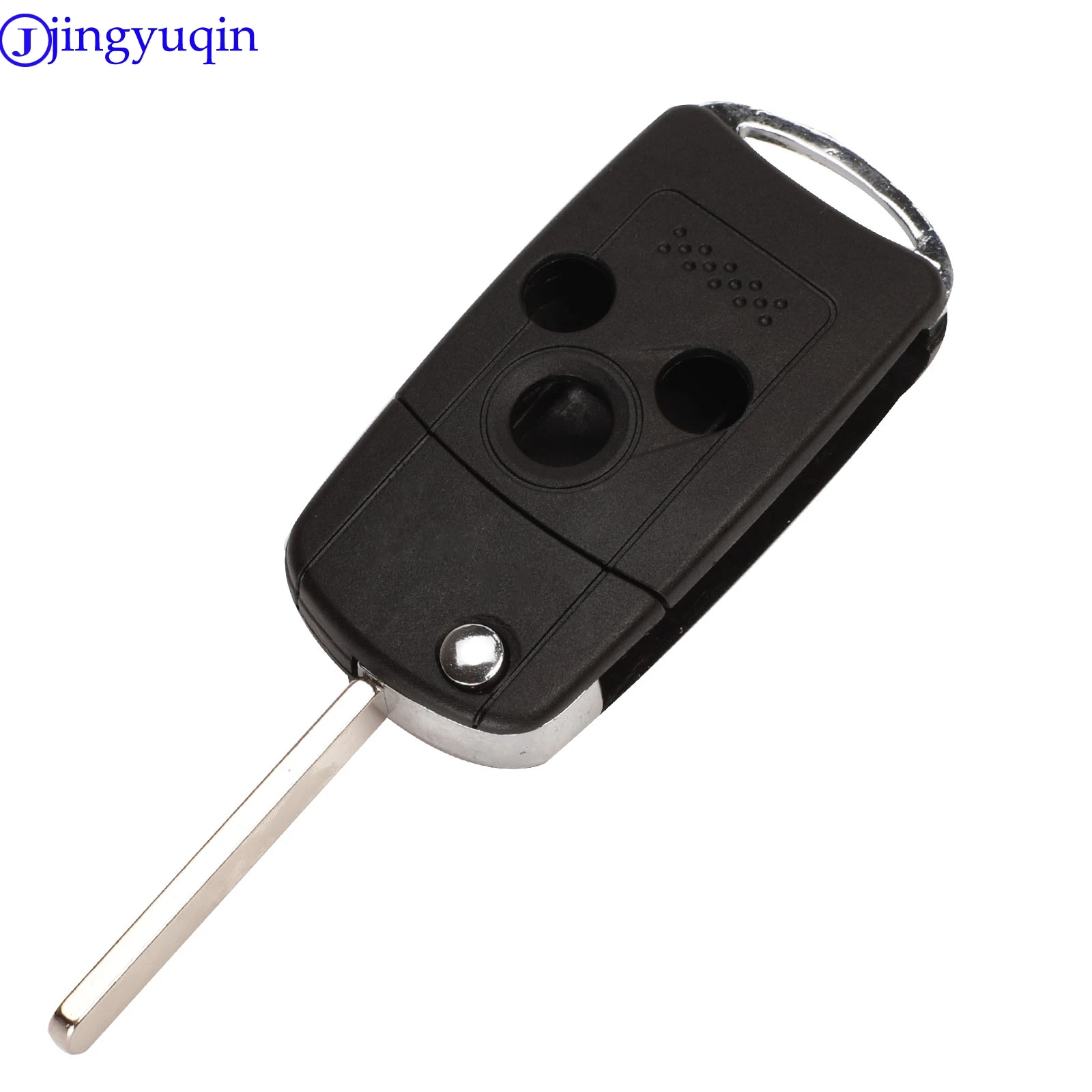 jingyuqin Modified 3 Button Flip Car Key Case Shell for Subaru Forester Outback XV Legacy Folding Remote Key Cover