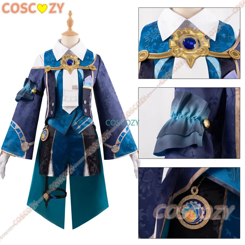 Misha Cosplay Costume avec perruque pour hommes et femmes, Honkai Star Rail Uniform, Hat The Reverie, Hotel Bellboy, Halloween Party Outfit, Cos Props