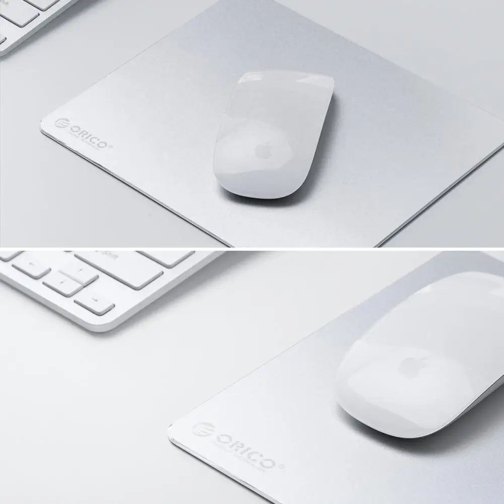 ORICO AMP2218 AMP3025 Mouse Pad Aluminum Alloy Hard Smooth Slim Double Side Waterproof Custom Gaming Mousepad PC Accessories
