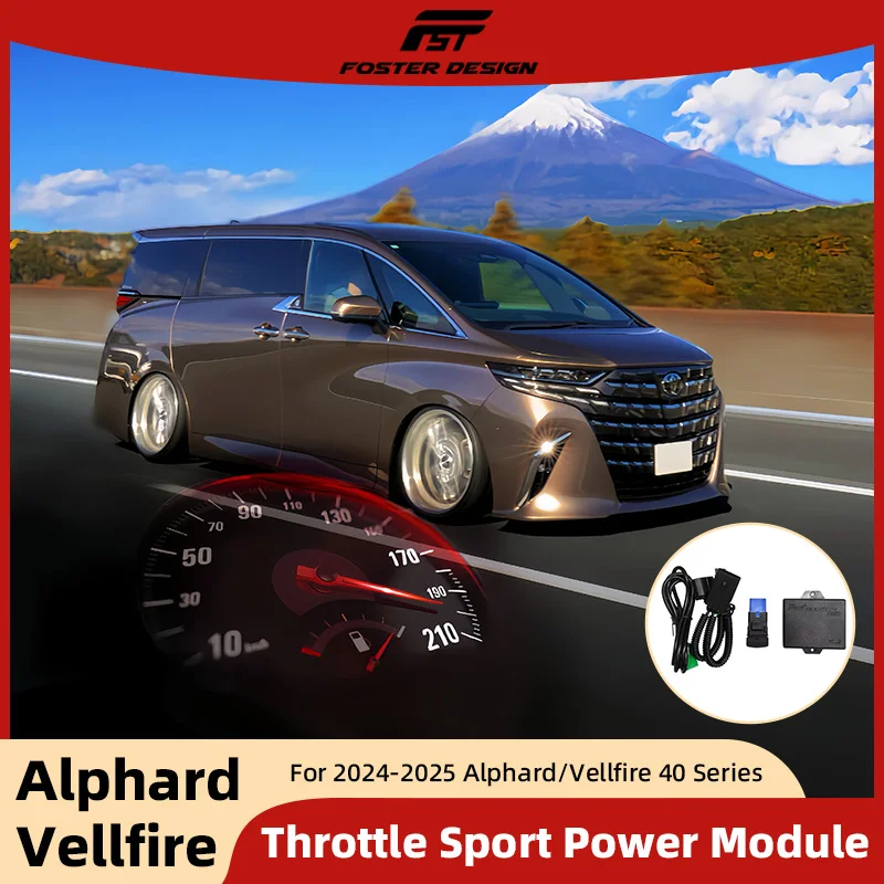 

Sport Power Module for Toyota Alphard Vellfire 40 Series Throttle Accelerator Car Throttle Power Module Upgrade Accessories