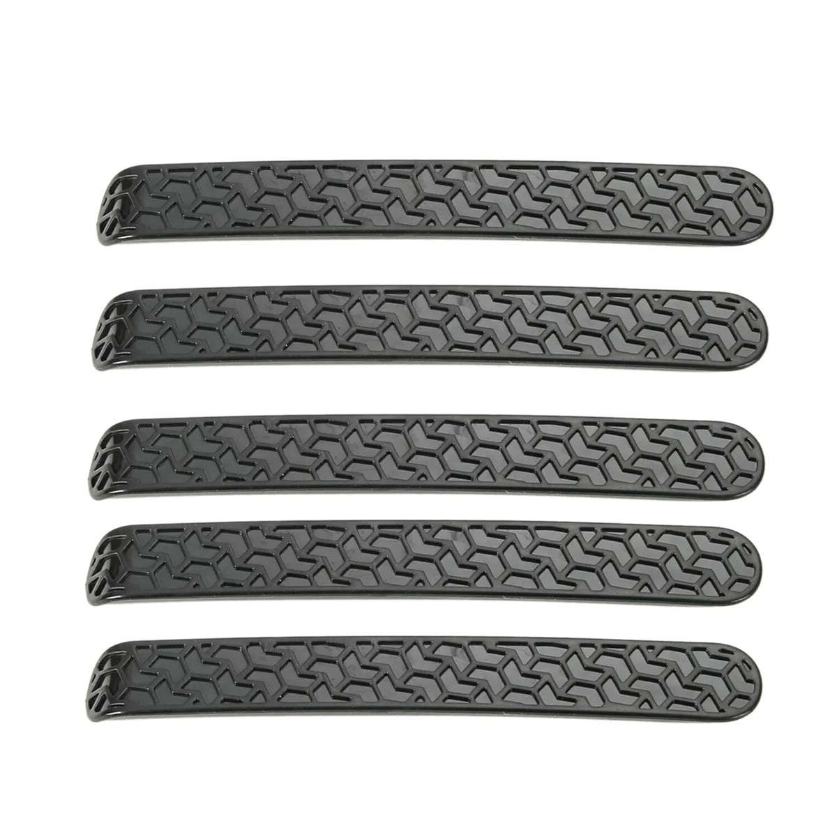 

Car Door Grab Handle Inserts Cover Decoration Trim Kit For Jeep Wrangler JK 2007-2017