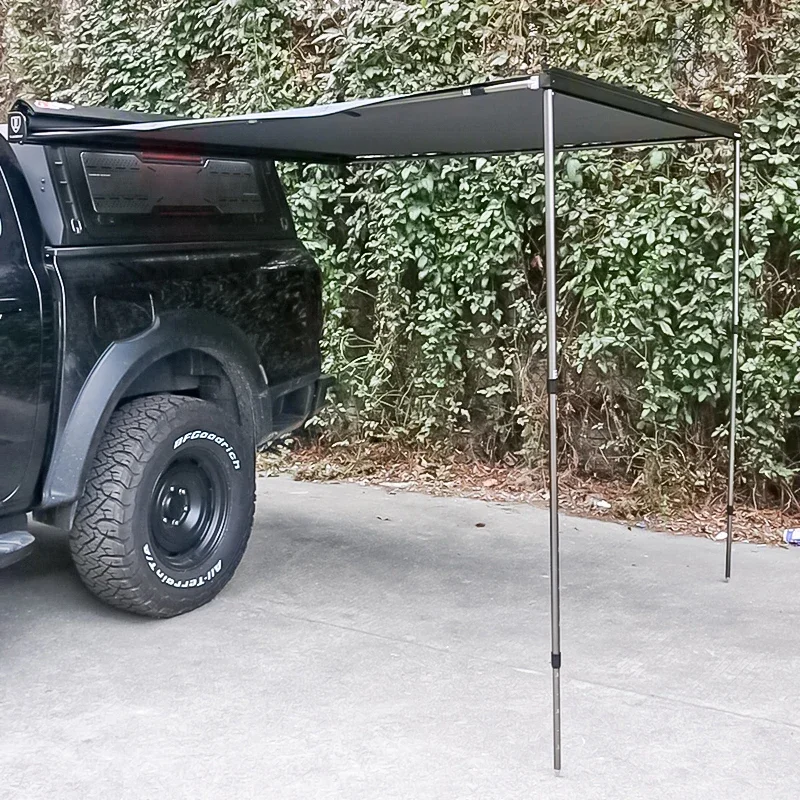 

4X4 Offroad Car Rooftop Tent Black Automatic Open Side Awning with Aluminum Cover Shell for Outdoor Campingcustom