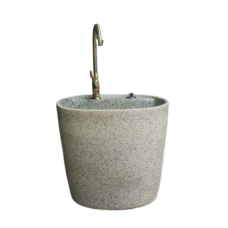 

Ретро-таз для мытья полов на балконе, маленький таз для стирки тканей, автоматический таз для уборки двора