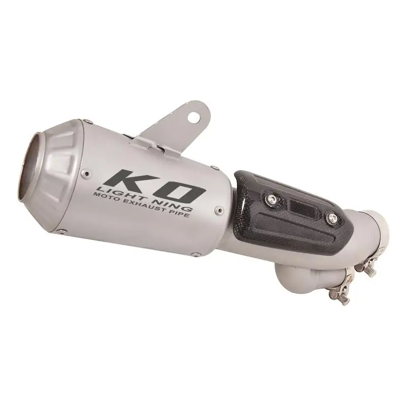 

For BMW S1000R 2017-2020 Motorcycle Exhaust System Muffler Tail Pipe Mid Tube Carbon Fiber Shield Cover Slip On Original