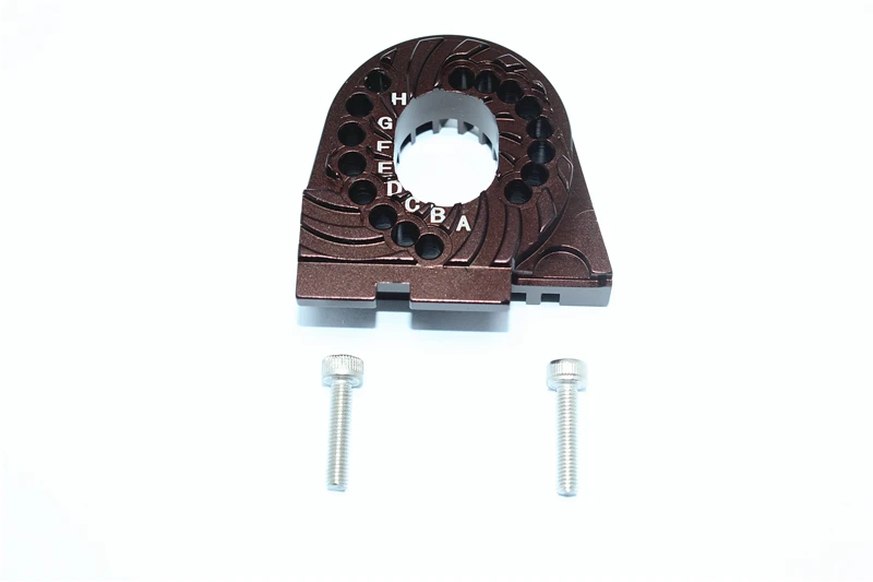 GPM ALUMINUM DOUBLE SIDED MOTOR MOUNT PLATE WITH HEAT SINK FINS For 1/10 TRX4 DEFENDER TRAIL CRAWLER-82056-4