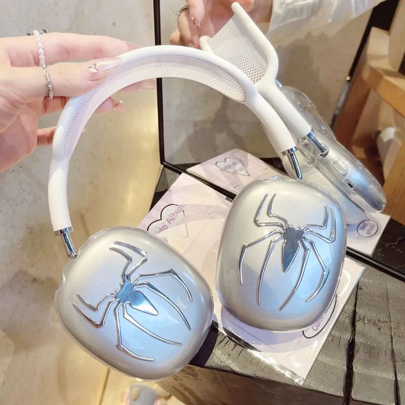 

Airpods Max, искусственные наушники, обычная прозрачная Обложка для наушников, украшение для Airpods Max чехол Y2k, защитные наушники