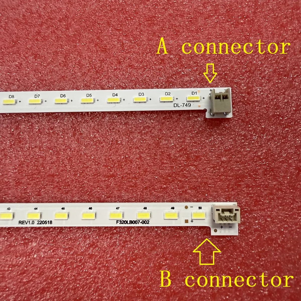 LED Backlight strip For FOXCONNE E253117 253117 SONY KDL-32EX340 KDL-32EX343 F320LB007-02 F320LB007-00