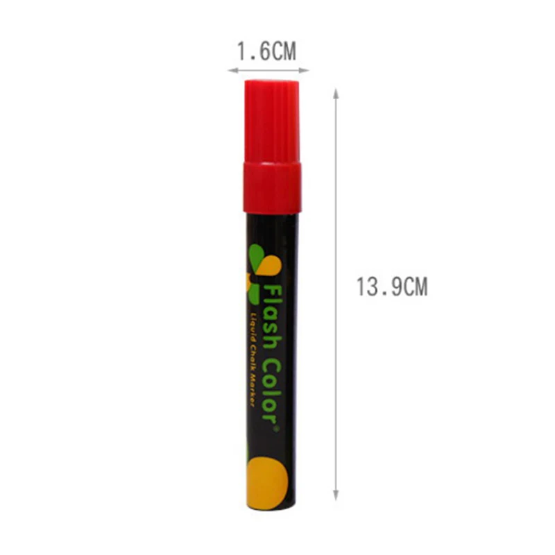 Candy Color Liquid Chalk Erasable Highlighter Marker Pen For LED Whiteboard Graffiti Writing Board For Painting Graffiti