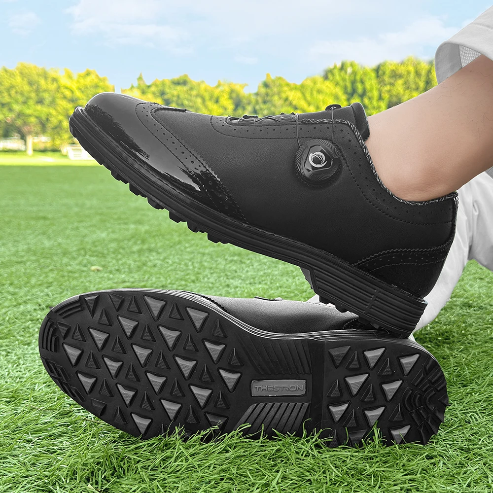 

2025 Hot Sale Men Golf Shoes Non-Slip Men Golf Sneakers Outdoor Lawn Walking Shoe for Man Athletic Men Shoes