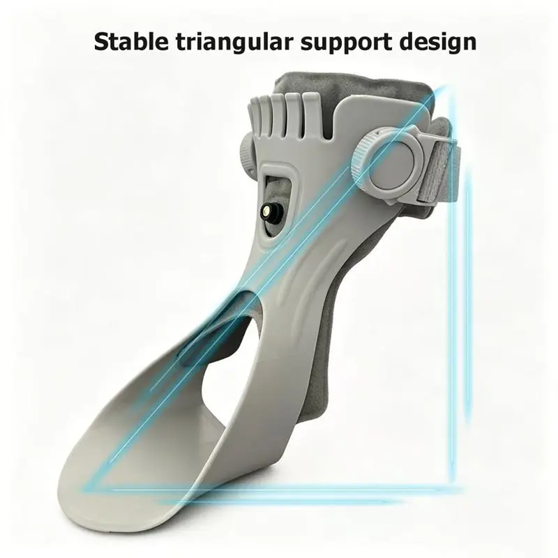 Multi Drop Foot Brace Support Orthosis AFO AFO Ankle Strap Comfortable Safe For Hemiplegia Stroke Shoes Walking Size-M