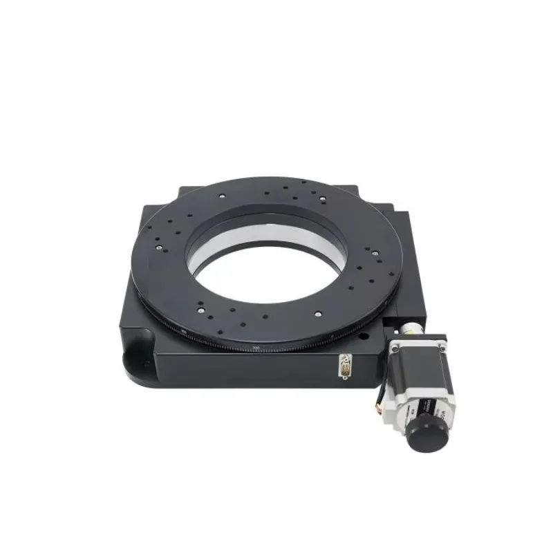 XmsjMotorized Rotary Table Stage Dimension 400mm Worm Gear And Worm Mechanism 57 Stepper Motor