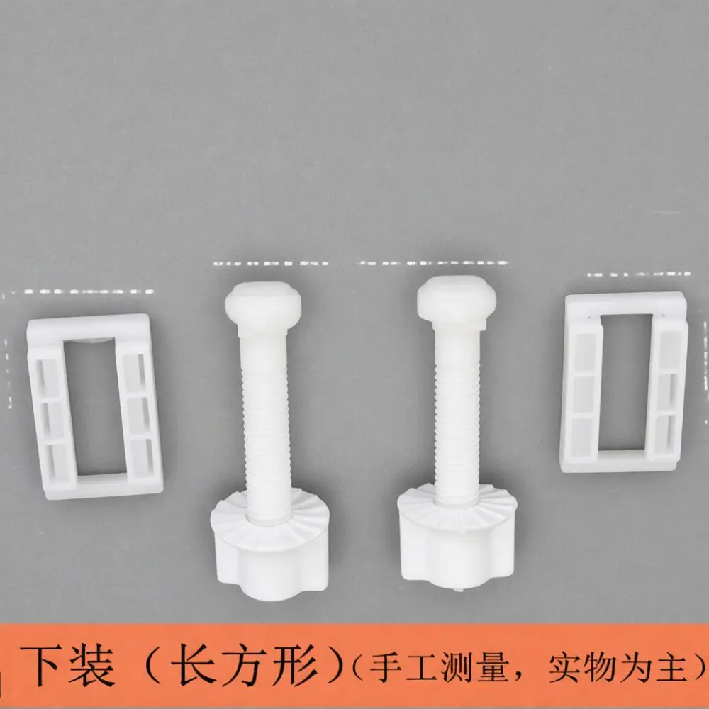 Universal Toilet Seat Fixing Screws Expansion Bolts Replacement Parts Stainless Steel Fitting Set For Bathroom Commode