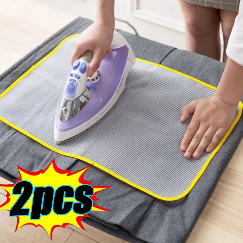 

Protective Insulation Ironing Board Cover Cloth Guard Press Mesh Random Colors High Temperature Pad Ironing Against Pressing