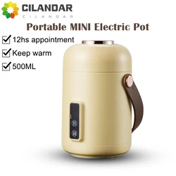 Electric hot water cup portable fast  Rice  Cooker household electric stew pot mini automatic soup and porridge auxiliary food